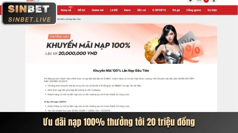 Hoàn trả hàng tuần nổ hũ